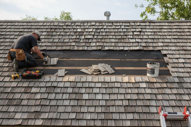 Contact About Wood Shingles Repair